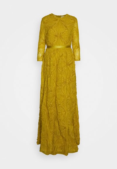 Erdem LONG BLOUSON SLEEVE FLOOR LENGTH GOWN - Ένδυση για ειδικές περιστάσεις - chartreuse