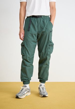 Cargo trousers - dark green