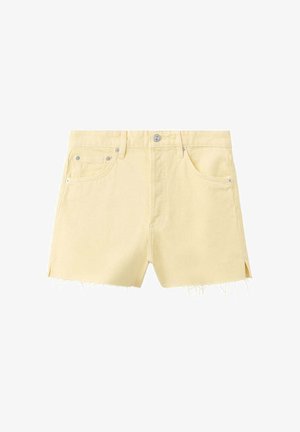 Mango, ADULT - Short en jean - light yellow