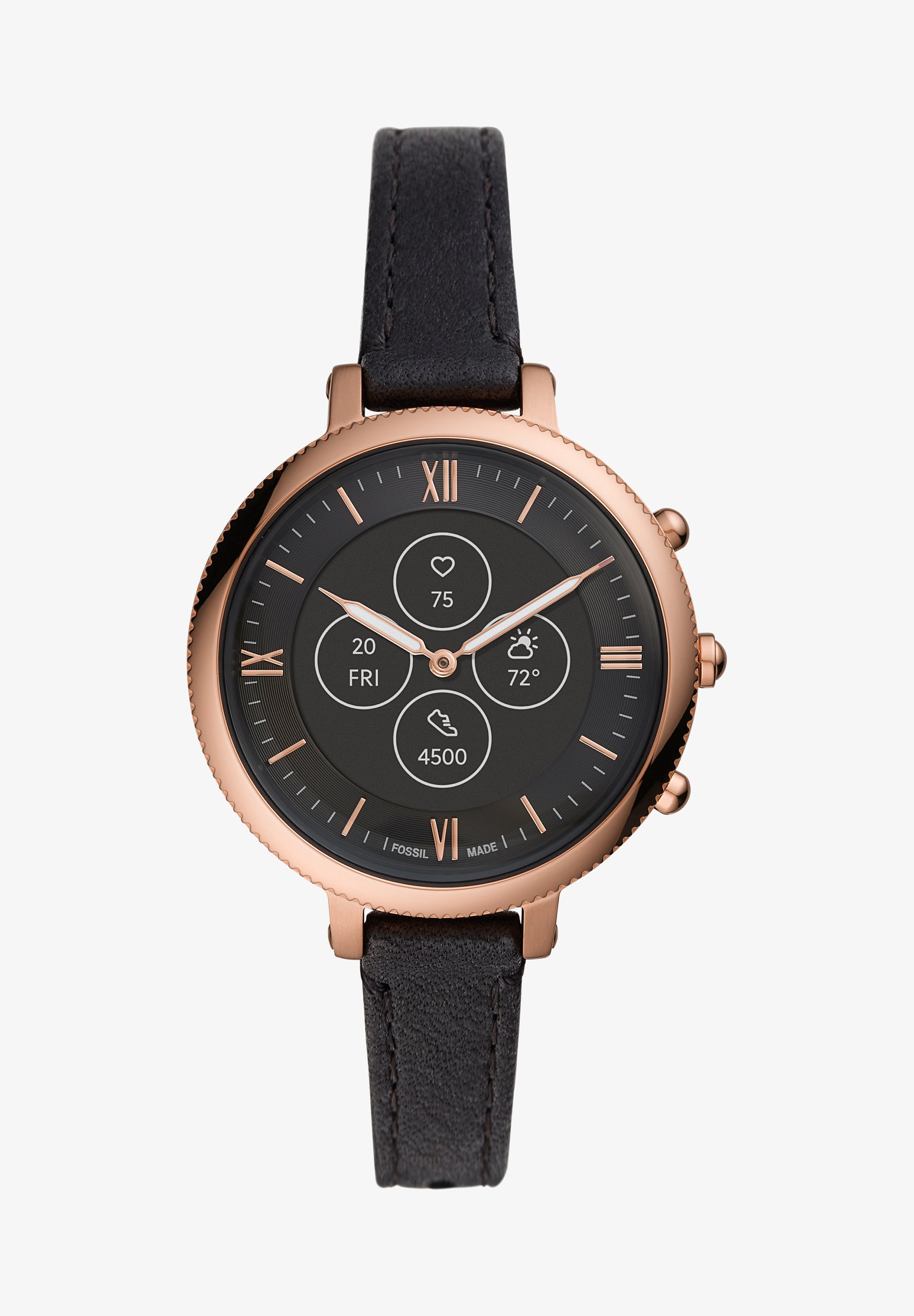 Fossil Smartwatches MONROE HYBRID HR Smartwatch rose gold