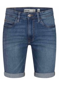Denim shorts - mid indigo