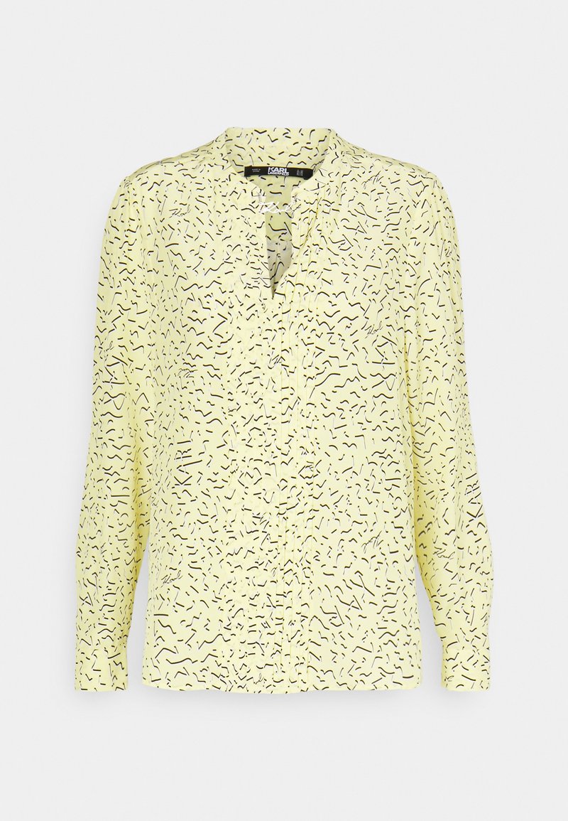 Karl Lagerfeld Blouse lichtgeel