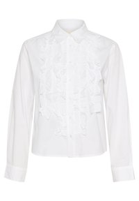 PRANVERA - Button-down blouse - bright white
