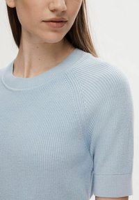 Selected Femme SLFELINNA - T-shirt basic - cashmere blue