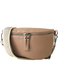 DrachenLeder GÜRTELTASCHE - Heuptas - rosa mehrfarbig