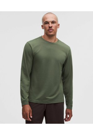 lululemon, ZEROED IN LONG-SLEEVE - Langærmet T-shirt - sassy sage-