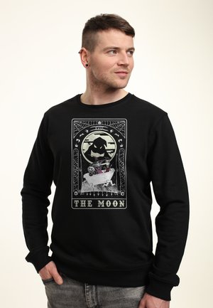 NIGHTMARE BEFORE CHRISTMAS THE MOON - Sweatshirt - black