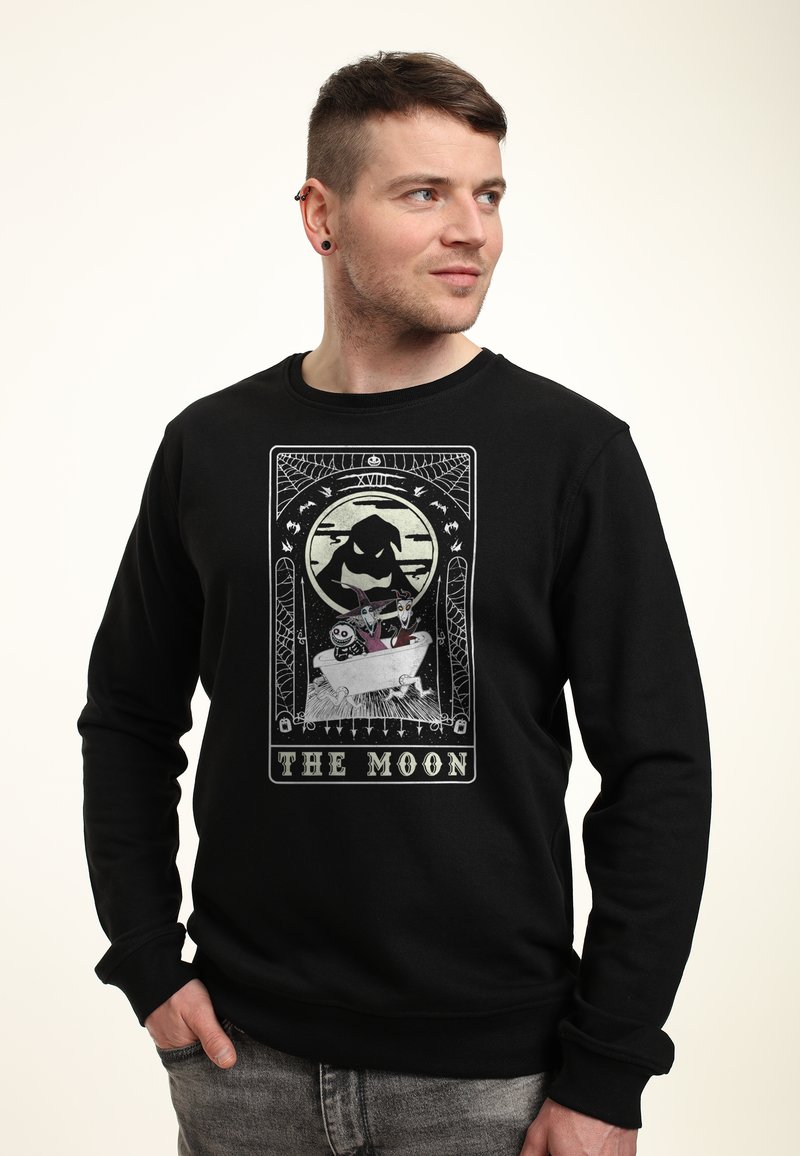 Disney NIGHTMARE BEFORE CHRISTMAS THE MOON - Felpa - black