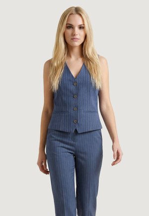 I AM, GILET GESSATO 95105 - Chaleco - blue-denim