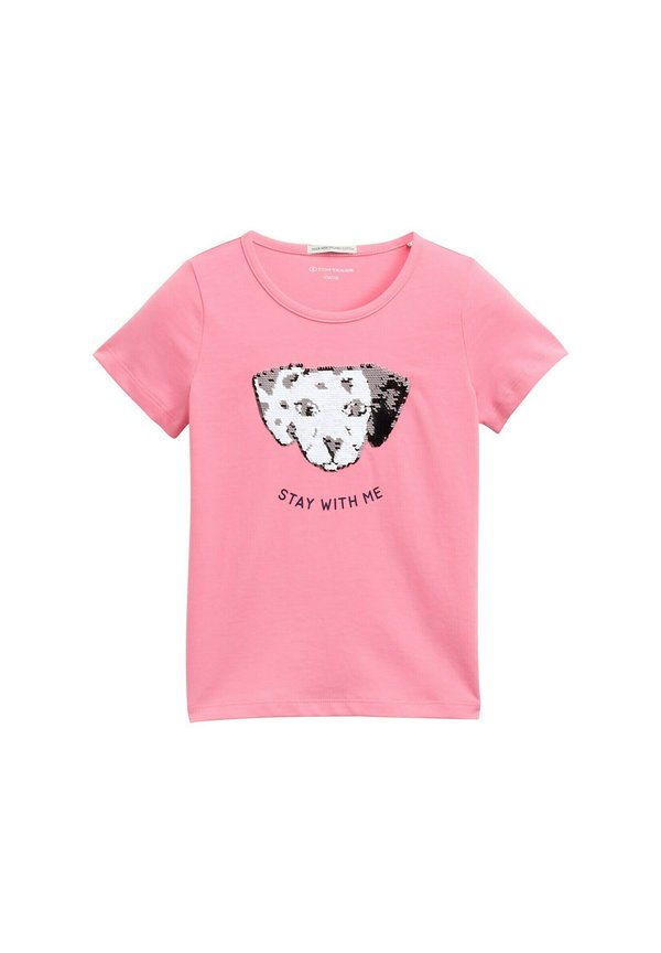 MIT WENDEPAILLETTEN - T-Shirt print