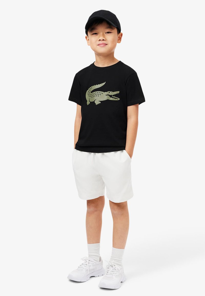 Lacoste - TECHNICAL UNISEX - T-shirt imprimé - black khaki, Agrandir