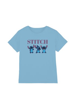 LILO STITCH POSES - Print T-shirt - light blue