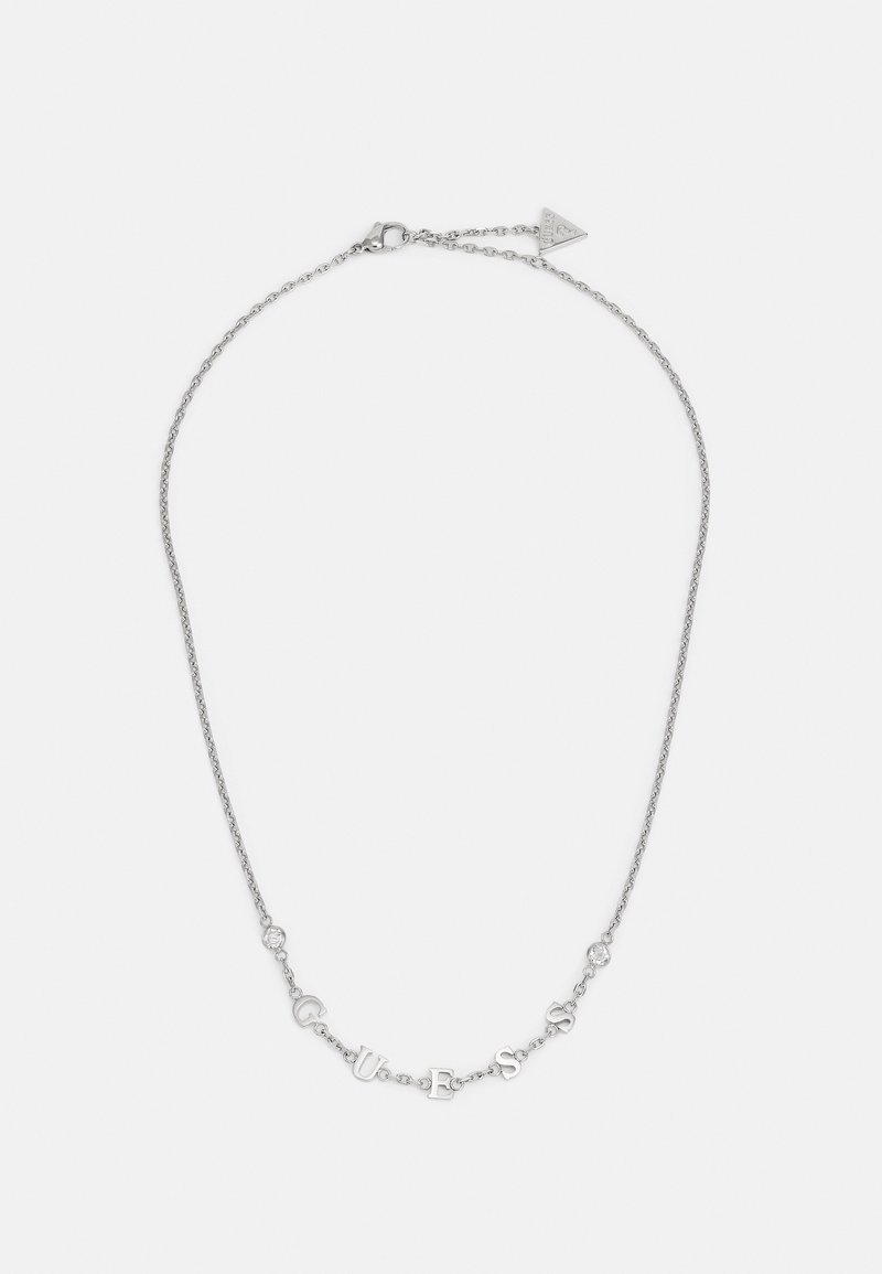 Guess CRYSTAL HARMONY - Halskette - rhodium/silberfarben - Zalando