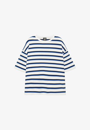 PULL&BEAR, - T-shirt z nadrukiem