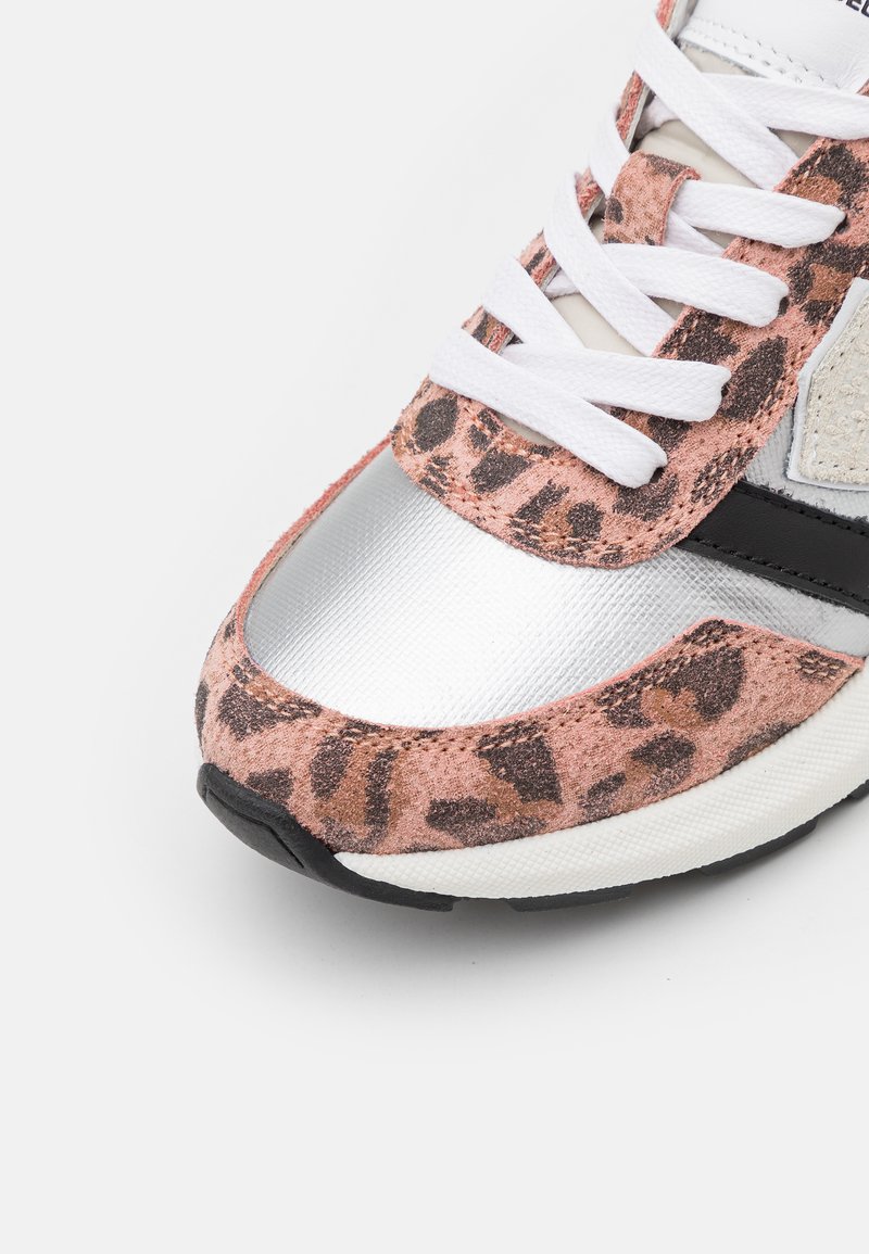 Kinder Sneaker | Philippe Model MIXAGE ANIMALIER Sneaker low silver/fuxia/black/mehrfarbig - ZF43383 Kinder Sneaker | Philippe Model MIXAGE ANIMALIER Sneaker low silver/fuxia/black/mehrfarbig - ZF43383