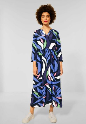 ETHNO PRINT - Day dress - blau