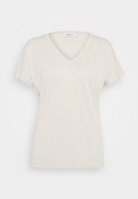 FENYA V NECK TEE - T-shirt basique - oatmeal
