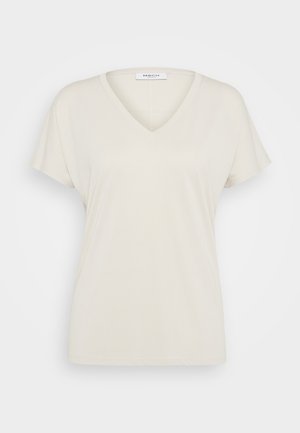 MSCH Copenhagen V NECK  - Camiseta básica - oatmeal