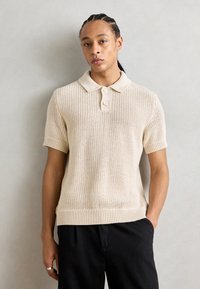 Marc O'Polo DENIM - SHORTSLEEVE - Polo shirt - natural ecru Thumbnail Image 1