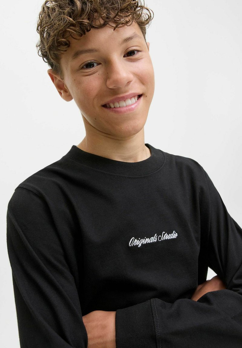 Jack Jones Junior Camiseta de manga larga black/negro