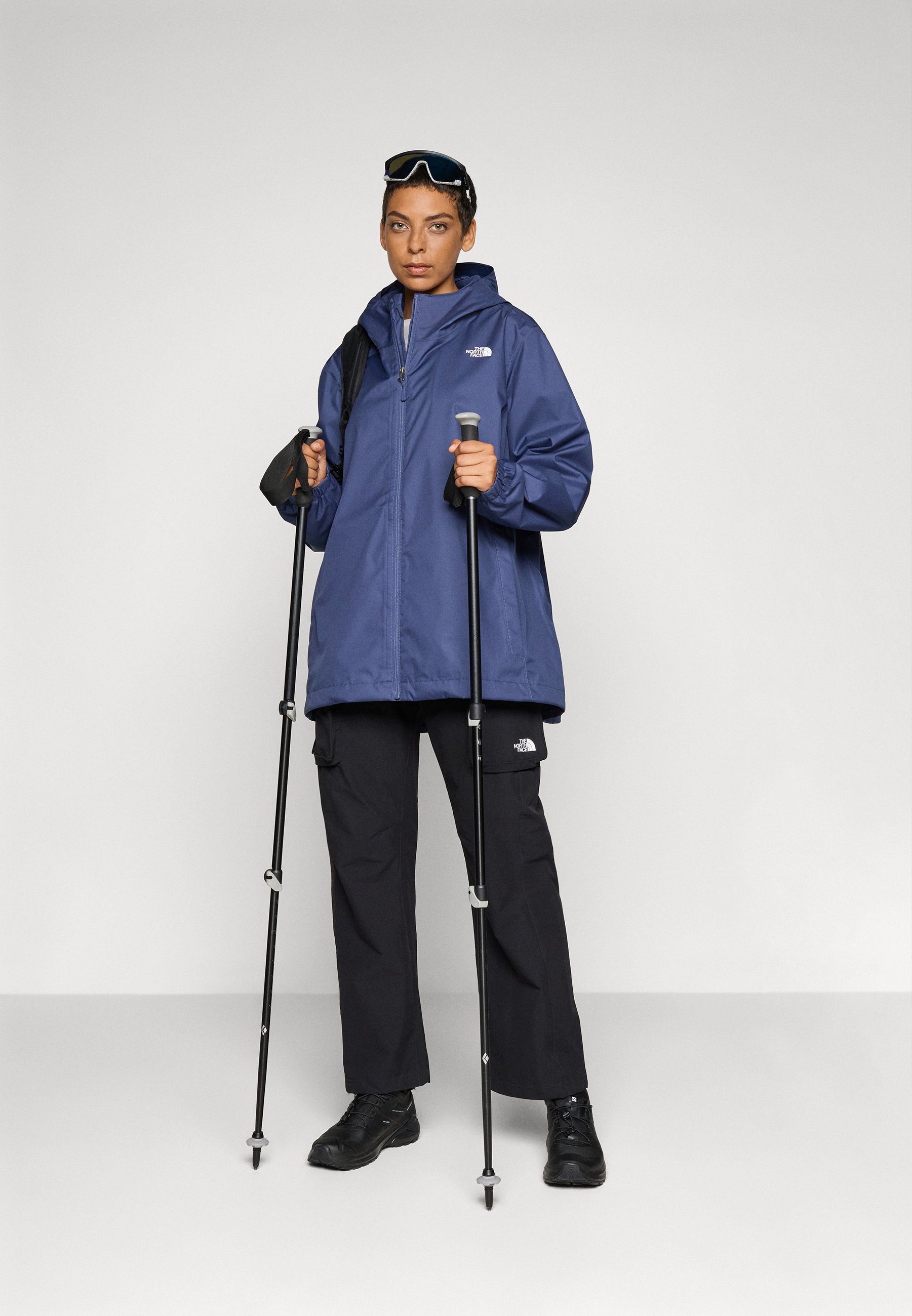 The North Face QUEST PLUS JACKET - Waterproof jacket - lunar blue