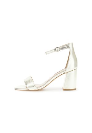 Sandali con tacco - platinum