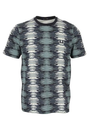 SOUNDWAVE GLITCH - T-shirt print - stockport blue