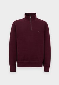 ESSENTIAL ZIP UNISEX - Mikina - deep burgundy