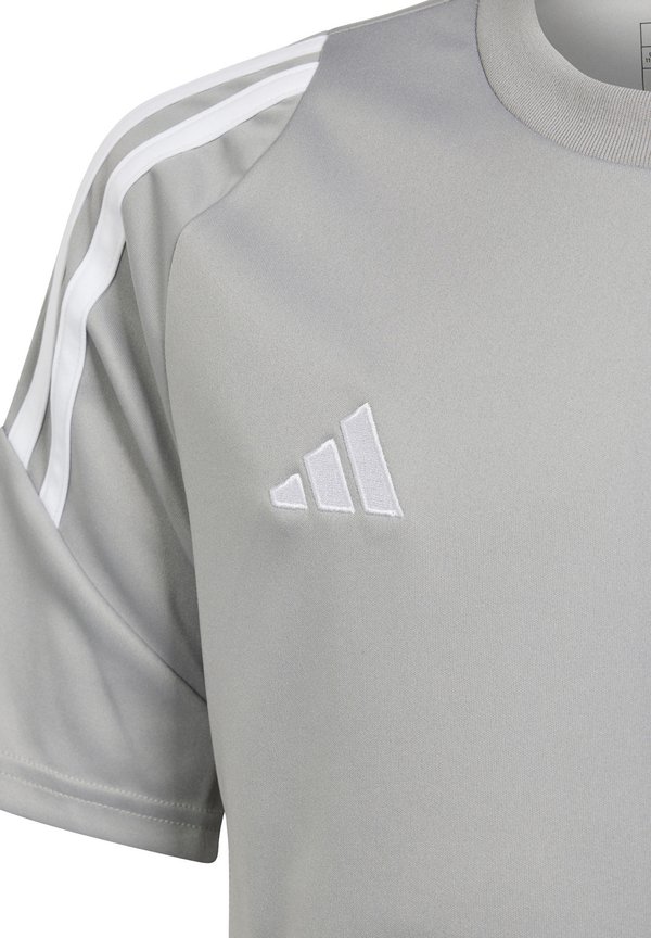 TIRO24 - SHORT SLEEVE - Sports T-shirt - grauweiss3