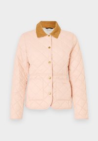 DEVERON QUILT - Kerge jope - primrose pink/ice white