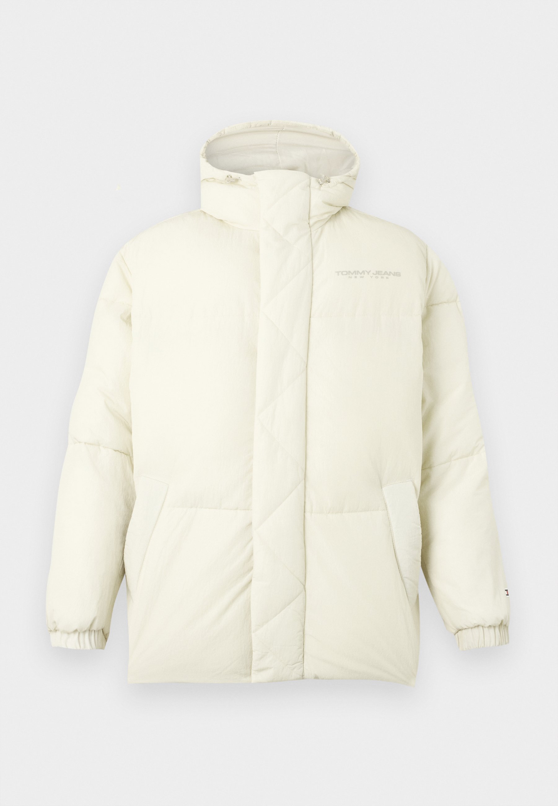 Tommy Jeans STATEMENT PUFFER - Zimní bunda - newsprint