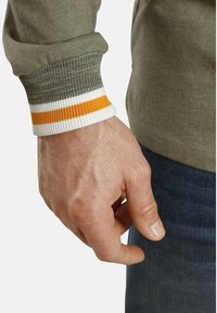 Charles Colby EARL GARWY - Poloshirt - oliv melange