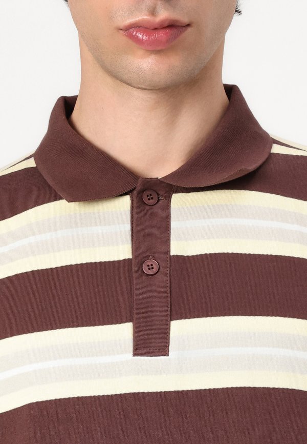 KEVIN - Polo shirt - french roast4