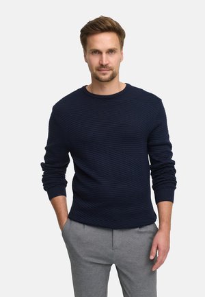 CREW NECK - Strikkegenser - sky captain