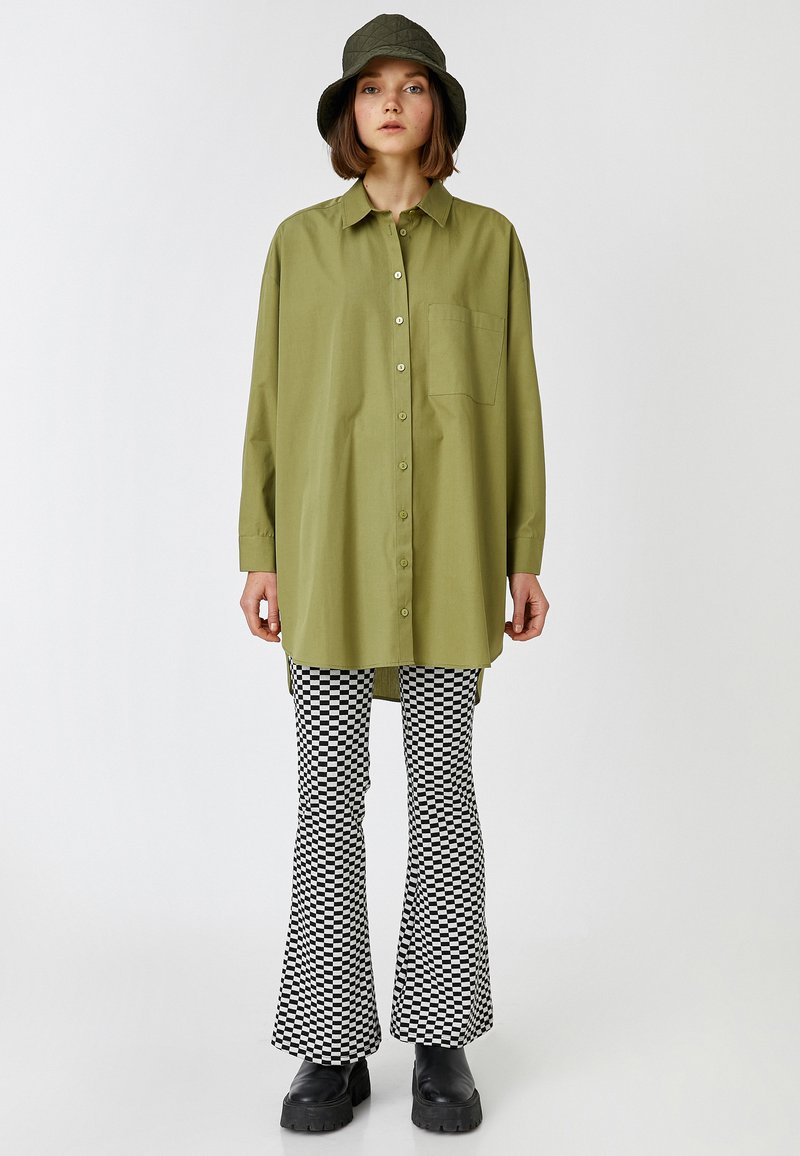 Koton Overhemdblouse kaki Koton Overhemdblouse kaki