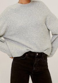 Mango Maglione - mottled light grey