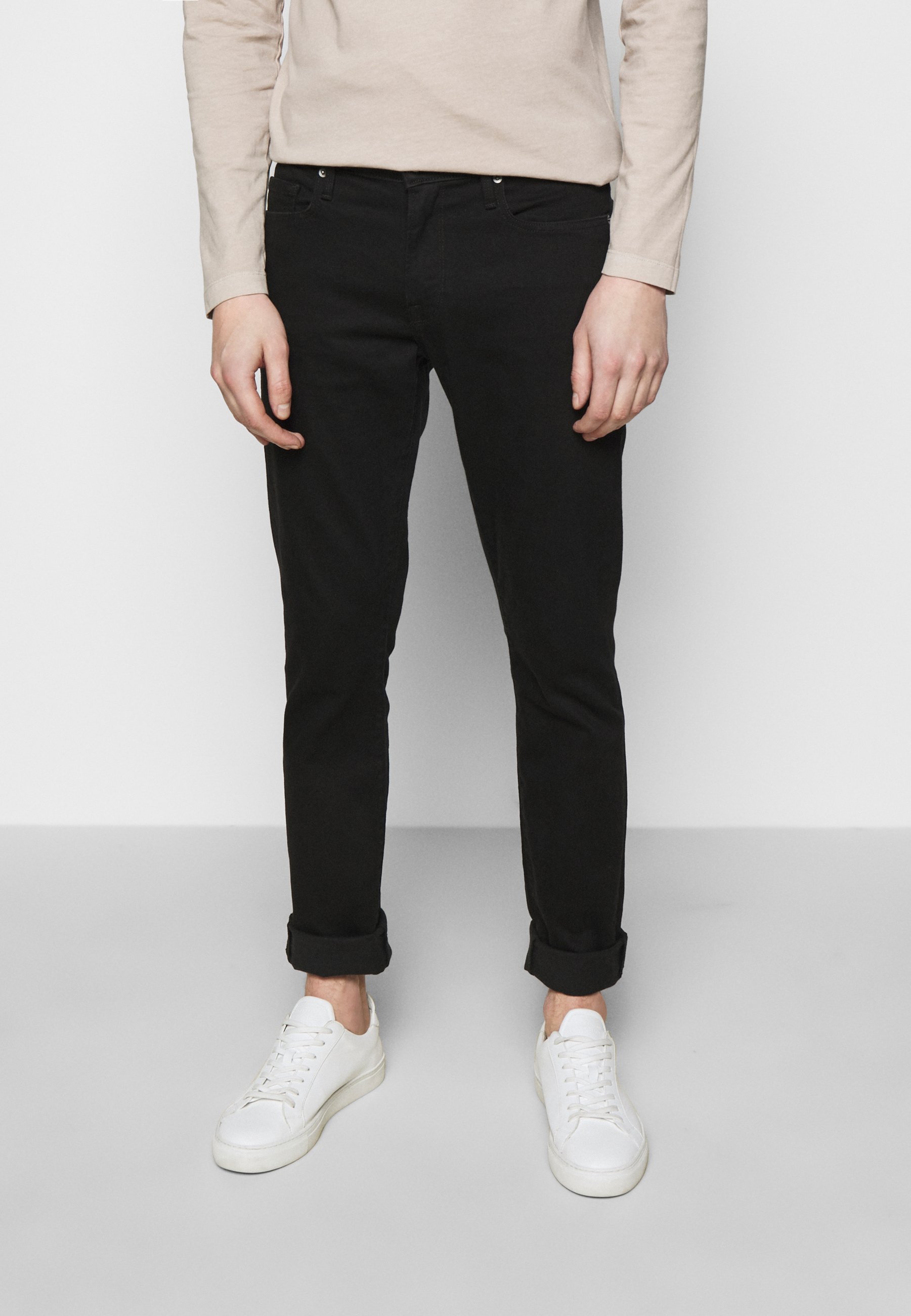 Frame Denim Homme Jeans Slim Fit Noir Black Denim Zalando De