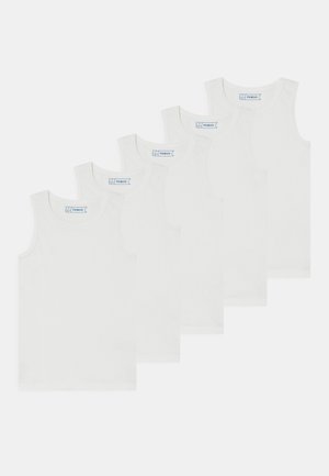 5 PACK - Undershirt - white