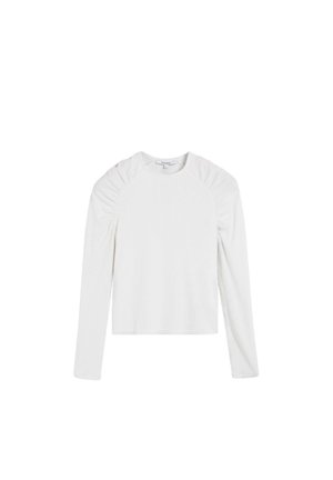 SCRIBBEDSLEEVE  - Camiseta de manga larga - off white