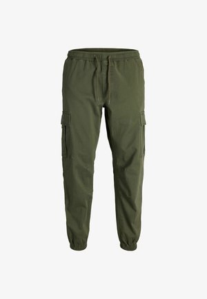 Jack & Jones, RELAXED FIT TROUSERS RELAXED FIT RELAXED FIT TROUSERS - Pantalones cargo - olive night