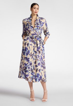 STAMPATO - Blusenkleid - viola