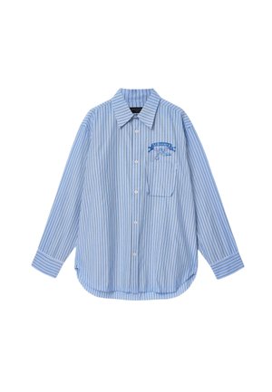 AllSaints, NORTE LS SHIRT - Shirt - lakehouse blue