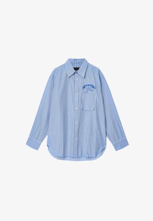 AllSaints, NORTE LS SHIRT - Shirt - lakehouse blue