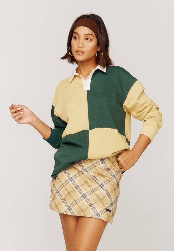 PANELLED POWER LOGO UNISEX - Long sleeved top