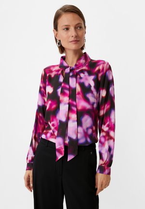 comma, À LAVALLIÈRE - Blouse - fuchsia