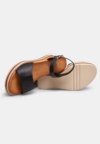 Bata Sandali con plateau - schwarz