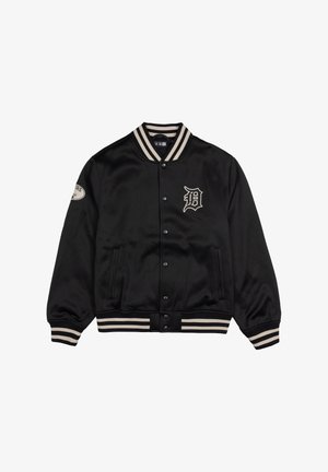 New Era, DETROIT TIGERS BOMBER - Giubbotto Bomber - blk