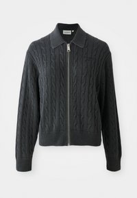 CARTER - Vest - black garment dyed