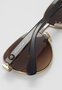 COACH Sonnenbrille - black/brown