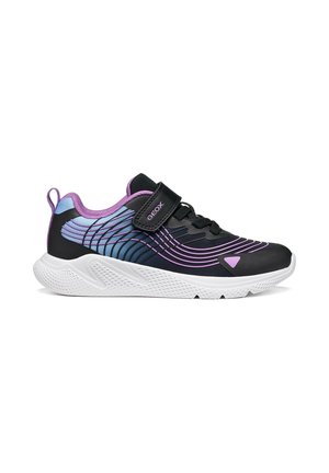 Geox, J SPRINTYE GIRL - Baskets basses - black pink